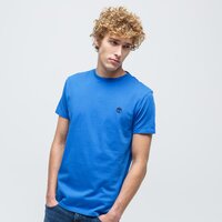 T-shirt, koszulka męska TIMBERLAND T-SHIRT SS DUNSTAN JERSEY CREW TEE SLIM tb0a2bpri551 kolor niebieski
