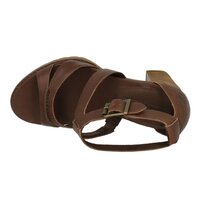Buty casual damskie TIMBERLAND EK STRATHAM SANDAL ANKLE STRAP 8069a kolor brązowy