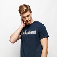T-shirt, koszulka męska TIMBERLAND T-SHIRT SS ELEVATED LINEAR TEE tb0a1w1c4331 kolor granatowy