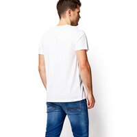 T-shirt, koszulka męska TIMBERLAND T-SHIRT KENNEBEC RIVER BRAND tb0a1l6ok761 kolor biały