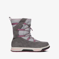 Dziecięce buty zimowe TIMBERLAND SNOW STOMPER PULL ON WP a1qa5 kolor szary