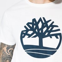 T-shirt, koszulka męska TIMBERLAND T-SHIRT SS KENNEBEC RVR TREE a1lad130 kolor biały