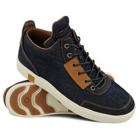 Trampki męskie TIMBERLAND AMHERST HIGH TOP CANVAS CHUKA ASCHK a1jhg kolor granatowy