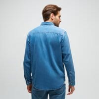 Koszula męska TIMBERLAND KOSZULA DENIM SHIRT tb0a44uza2v1 kolor niebieski