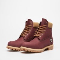 Buty męskie casual TIMBERLAND PREMIUM 6 IN LACE WP BOOT tb0a2p6weq31 kolor bordowy