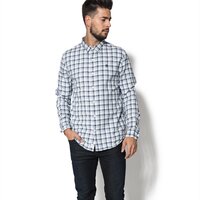 Koszula męska TIMBERLAND KOSZULA LS LS BACK HEATHRD a1kooj90 kolor multicolor