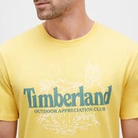 T-shirt, koszulka męska TIMBERLAND T-SHIRT TFO NATURE LOGO SHORT SLEEVE TEE tb0a5r82eg41 kolor żółty