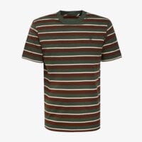 T-shirt, koszulka męska TIMBERLAND T-SHIRT STRIPE SS TEE tbc0yhddaic1 kolor zielony