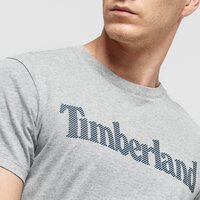 T-shirt, koszulka męska TIMBERLAND T-SHIRT SS ELEVATED LINEAR TEE tb0a1w1c0521 kolor szary