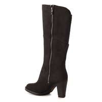 Damskie buty zimowe TIMBERLAND EK STRATHAM HEIGHTS 2.0 TALL ZIP WP BOOT 8553r kolor czarny