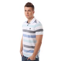Koszulka polo męska TIMBERLAND POLO SS SLIM STRIPE POLO 4648j422 kolor multicolor