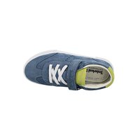 Dziecięce buty casual TIMBERLAND EK HOOKSET CAMP OX BUNGEE 3076a kolor niebieski