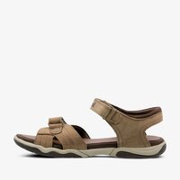 Sandały dziecięce TIMBERLAND EK OAK BLUFFS LEATHER 2 STRAP 2190a kolor brązowy
