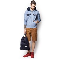 Bluza męska TIMBERLAND BLUZA EXETER RVR  LOGO FULL ZIP a151za42 kolor niebieski