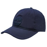 Czapka męska TIMBERLAND CZAPKA COTTON CANVAS CAP TREE LOGO a1e9mj38 kolor granatowy