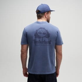 TIMBERLAND T-SHIRT RUGGED ACTIVE GEAR BACK GRAPHIC TEE