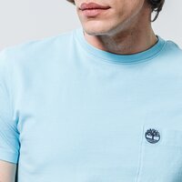 T-shirt, koszulka męska TIMBERLAND T-SHIRT DUNSTAN RIVER POCKET TEE SLIM tb0a2cqybf21 kolor niebieski