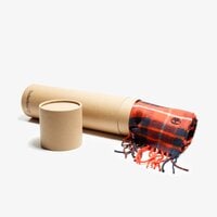TIMBERLAND SZALIK PLAID SCARF tb0a1evt8451 kolor pomarańczowy