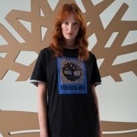 T-shirt, koszulka męska TIMBERLAND T-SHIRT GRAPHIC LOGO SHORT SLEEVE TEE tb0a441b0011 kolor czarny
