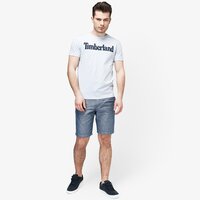 Szorty, spodenki męskie TIMBERLAND SZORTY SQUAM LAKE COTTON LINEN CREASED CHAMBRAY S tb0a1ny32881 kolor niebieski