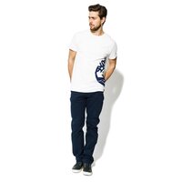 T-shirt, koszulka męska TIMBERLAND T-SHIRT SS MULTIGRAPHIC TEE UC a1n4u100 kolor biały