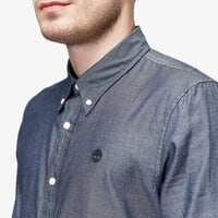 Koszula męska TIMBERLAND KOSZULA LS MILFORD SOLID OXFORD SLIM tb0a1ojlb681 kolor niebieski