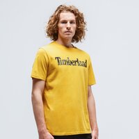 T-shirt, koszulka męska TIMBERLAND T-SHIRT SS KENNEBEC RIVER CAMO LINEAR LOGO TEE tb0a2f4r3111 kolor brązowy