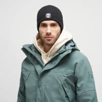 Czapka zimowa damska TIMBERLAND CZAPKA TONAL PATCH BEANIE tb0a65ja0011 kolor czarny