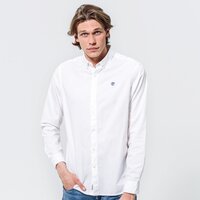 Koszula męska TIMBERLAND KOSZULA ELA RIVER ELEVATED OXFORD SOLID SHIRT REG tb0a21xfa941 kolor biały