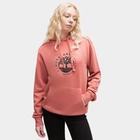 Bluza męska TIMBERLAND BLUZA Z KAPTUREM REFIBRA LOGO HOODED SWEATSHIRT tb0a65undj11 kolor różowy