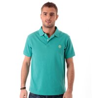 Koszulka polo męska TIMBERLAND POLO SS PIQUE POLO 1128j306 kolor zielony
