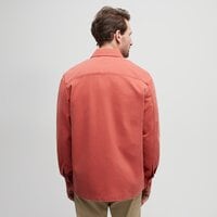 Koszula męska TIMBERLAND KOSZULA WASHED HEAVY TWILL SHIRT tb0a5tqbeg61 kolor czerwony