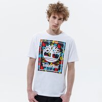 T-shirt, koszulka męska TIMBERLAND T-SHIRT CNY SS STAC LOGO TEE tb0a246d1001 kolor biały