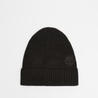 Czapka zimowa damska TIMBERLAND CZAPKA WOOL BEANIE tb0a66cj0011 kolor czarny