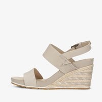 Buty casual damskie TIMBERLAND CAPRI SUNSET WEDGE tb0a231k2691 kolor beżowy