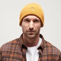 Czapka zimowa damska TIMBERLAND CZAPKA CUFF BEANIE W/ EMBROIDERED LOGO tb0a61cj2311 kolor żółty