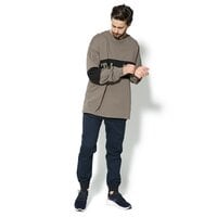 Bluza męska TIMBERLAND BLUZA LS OVERSIZED TEE a1mbw037 kolor zielony