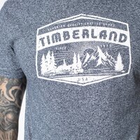 T-shirt, koszulka męska TIMBERLAND T-SHIRT SS KENNEBEC RVR LOGO a1ownh44 kolor niebieski