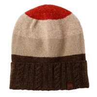czapka zimowa męska TIMBERLAND CZAPKA Z PATTERN MIX BEANIE j1694581 kolor beżowy