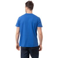 T-shirt, koszulka męska TIMBERLAND T-SHIRT KENNEBEC RVR 6637j479 kolor niebieski