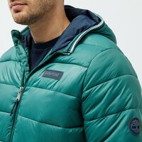 Kurtka przejściowa męska (wiosenna i jesienna) TIMBERLAND KURTKA NEW GARFIELD -HOODED PUFFER tb0a2ga1j741 kolor zielony