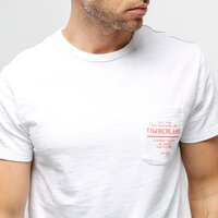 T-shirt, koszulka męska TIMBERLAND T-SHIRT SS WORKWEAR TEE tb0a1zcs1001 kolor biały