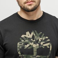 T-shirt, koszulka męska TIMBERLAND T-SHIRT KENNEBEC RIVER CAMO TREE TEE tb0a216p0011 kolor czarny