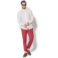Koszula męska TIMBERLAND KOSZULA LS MILL RIVER LIN a1amt130 kolor biały