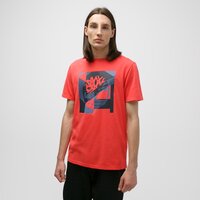 T-shirt, koszulka męska TIMBERLAND T-SHIRT COASTAL COOL GRAPHIC LOGO PRINT TEE tb0a2dnj8011 kolor czerwony