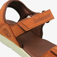 Sandały dziecięce TIMBERLAND NUBBLE SANDAL LTHR 2 STR ca1rah kolor brązowy