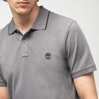 Koszulka polo męska TIMBERLAND POLO SS MILLERS RIVER COLLAR NECK PRINT tb0a26nf0331 kolor szary