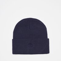 Czapka zimowa damska TIMBERLAND CZAPKA CUFF BEANIE W/ EMBROIDERED LOGO tb0a61cj4511 kolor czarny