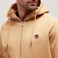 Bluza męska TIMBERLAND BLUZA Z KAPTUREM EXETER RIVER LOOPBACK FULL ZIP tb0a2f6yeh31 kolor beżowy