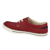 Buty męskie casual TIMBERLAND BOAT OX   5256a kolor bordowy